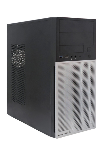 POWERTECH PC Case PT-1563 με 550W PSU, ATX Midi, 376.6x175x408.5mm, μαύρο
