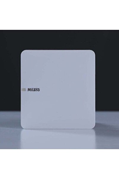 Danube Home - Milano 10A 1 Gang 1 Way Switch Wh Ps