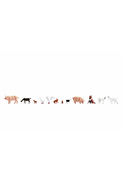 Noch Animale de fermă (12 figurine) - H0 15711