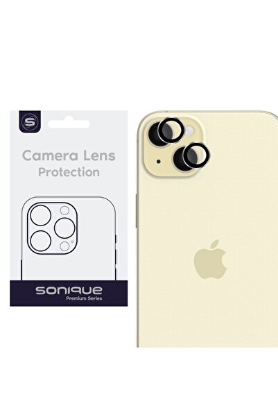 Other Camera Protection Sonique Lens Pro Apple iPhone 15 / iPhone 15 Plus Yellow