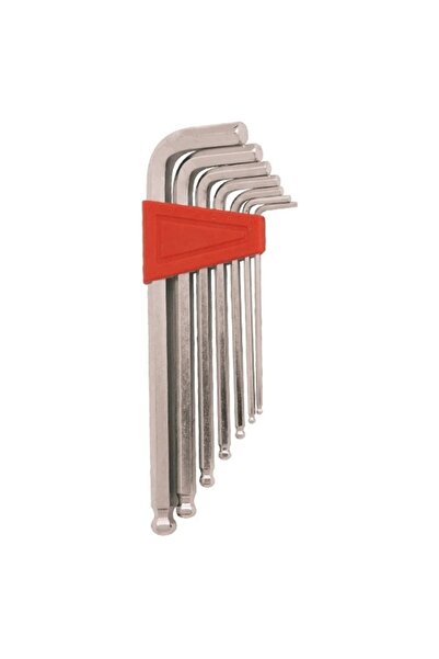 OEM Set 7 piese, chei tip imbus, 2.5 - 10 mm, cap hexagonal rotunjit, Evotools