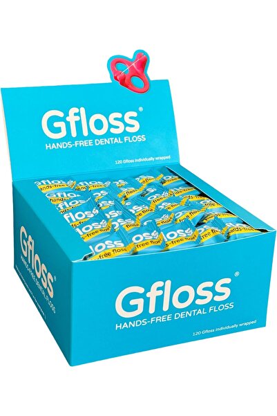 Stavye Gfloss Elsiz Diş İpi 120 Adet, Tek Tek Ambalajlı, Hijyenik Tekli Paket...
