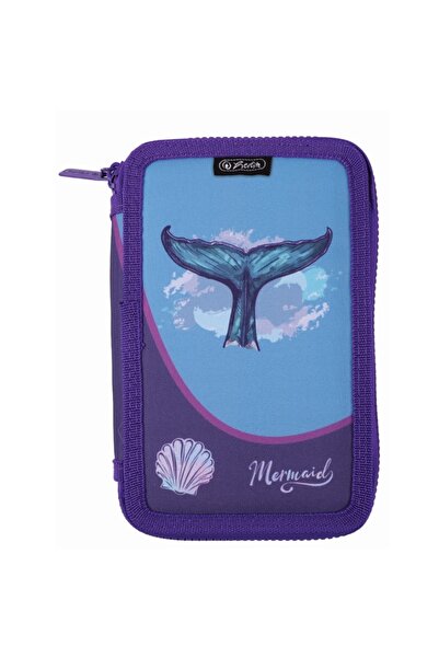 Herlitz Penar neechipat Herlitz, 2 fermoare, motiv Mermaid