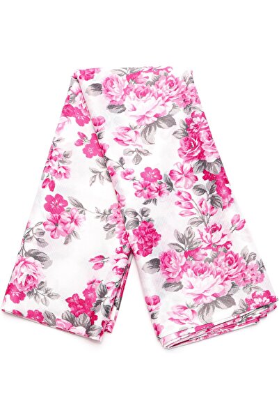 Yıldızan Msa Shop Pink Floral Stain-Resistant Tablecloth 931845