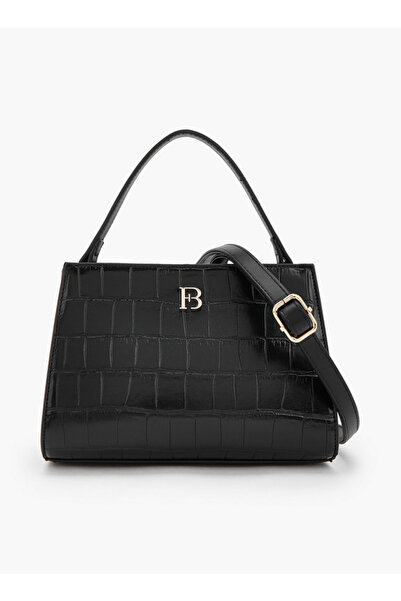 Flora Bella by Shoexpress Textured Shoulder Bag with Detachable Strap