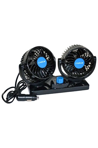 Carub Oto Vantilatör 24V 4 inç 10W Torpido Üstü İkili Fan Ayarlı BR6400609