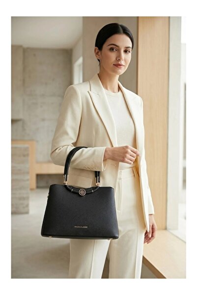 Guja Ac3022 Small Size, Stylish Three-Section Handbag That You Can Use in You...