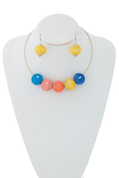 HAIArt Set Colier + Cercei Leatherbonbon (304)