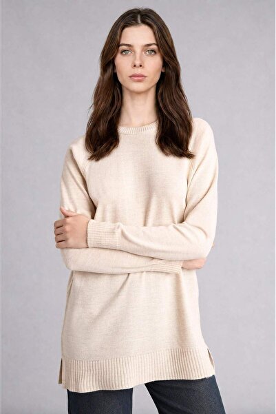 DeFacto Regular Fit Crew Neck Knitwear Tunic C4474Ax26Au