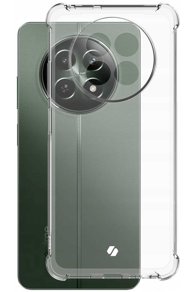 spacecase Διάφανη Θήκη Σιλικόνης - Realme 12 5G / 12x 5G - Anti-Shock - 1mm -...