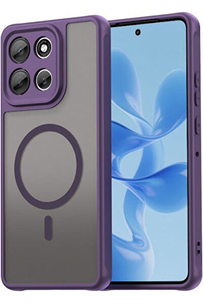 OEM Σειρά Θήκη Πλάτης TPU+PC Μωβ (Moto G86) Κωδικός: SE8575341R5441