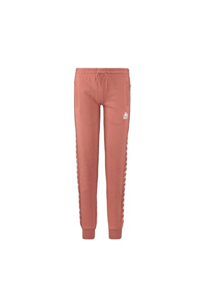 Kappa Pantaloni retro din bumbac cu logo pe coapsă și dungă laterală, Kappa, ...
