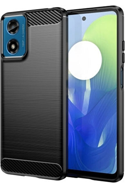 OEM Πίσω Κάλυμμα Σιλικόνης Μαύρο (Motorola Moto G24, G24 Power, G04, G04s, E1...