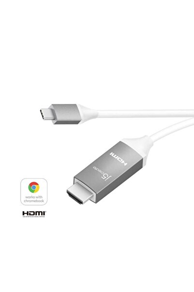 j5create J5 Create USB-C to 4K HDMI Cable, 180 cm, Gray, JCC153G