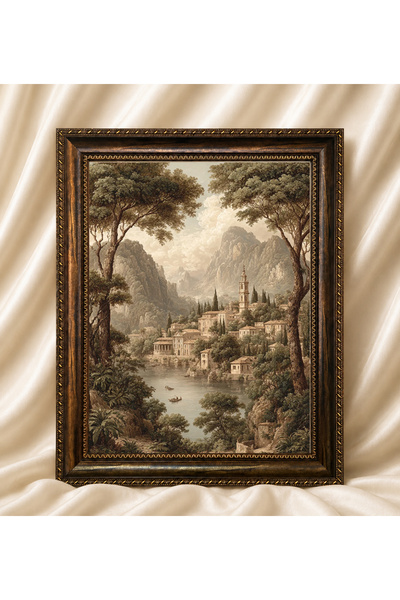 TekTablo Vintage Framed Painting, Classic Antique Framed Painting Models