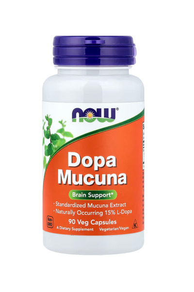 Now Foods Herbal, DOPA Mucuna, Standardized Mucuna Extract with Naturally Occ...
