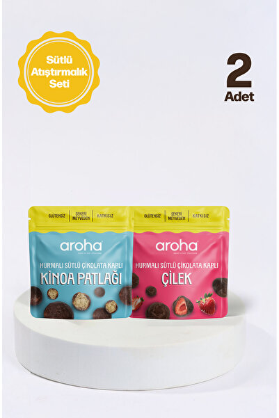 AROHA Sütlü Çikolata 2'li Atıştırmalık Seti