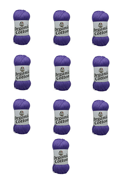 Etrofil 10 Pieces Organic Cotton (76149) Orchid Purple 100% Organic Cotton Am...
