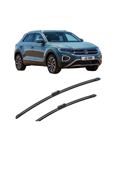Bosch Set of car wipers for Volkswagen T-ROC (A11, D11) from 2017-2022, for c...
