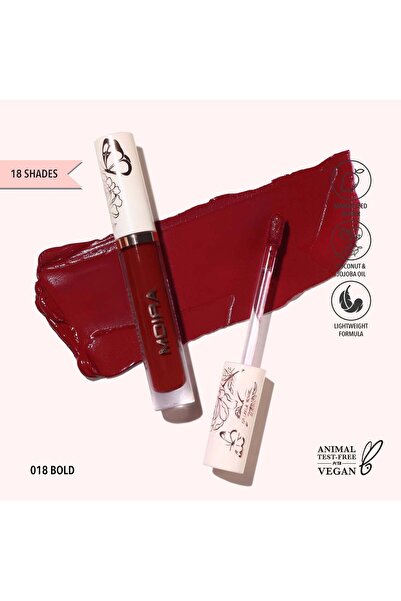 MOİRA Lip Plush Cream (018, Bold)