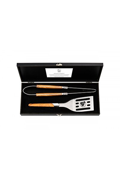 LAGUIOLE Set gratar Luxury Line, Laguiole, Inox, Argintiu