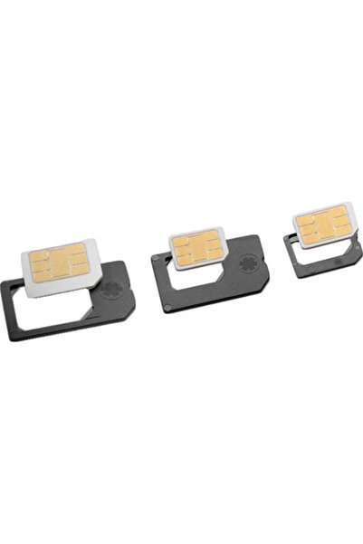 OEM Cairon 3 σε 1 Αντάπτορας SIM σε διαφανές χρώμα