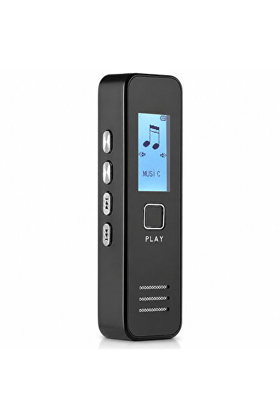 beemen 32 GB Dijital Ses Not Alma Cihazı Ekranlı Ahizeli MP3 Çalar Ses Algıla...