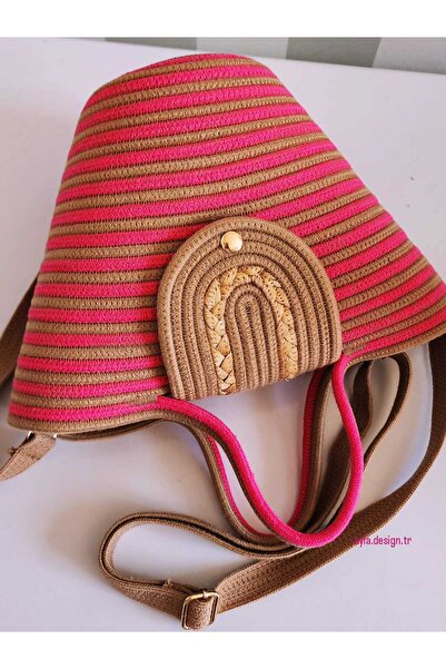 Yektayla Handmade Daily Straw Bag, Handbag, Side Bag, Straw Bag