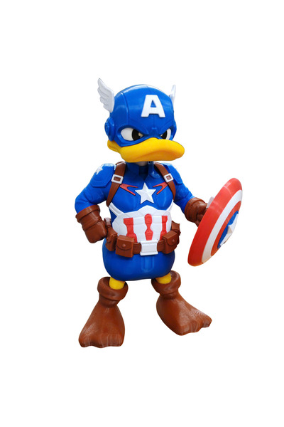 Eva Prints Figurina Captain Duck 28 cm, model decorativ printat 3D in Romania...