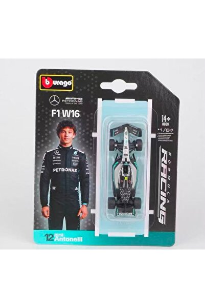Burago F1 -Amg F1 W16 25 Antonelli Blister # 12 Scala 1:64 Model Car