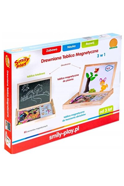 Smily Play Joc interactiv copii, Smily Play, Lemn, 3 ani