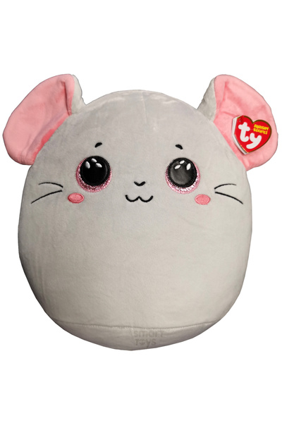 TY Jucarie de plus tip pernuta Ty, soricelul Catnip, 22 cm