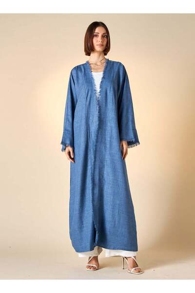 Azria Fashion Open Front Abaya with Hijab