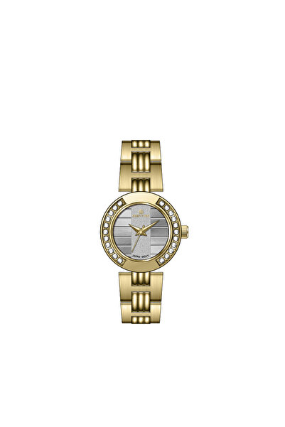 Seen Time Sine Time Women's Watch Circular Design with Sparkling Stones and H...
