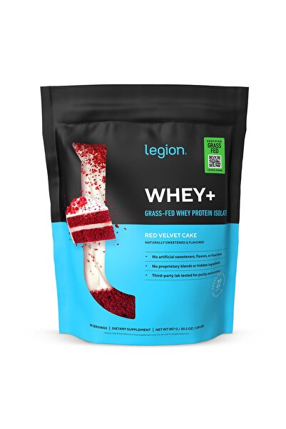 LEGION Whey+ Protein Whey Isolate from Grass Fed Cows - Whey Protein Isolate ...