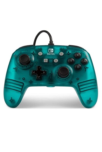 Nintendo Controler PowerA cu fir pentru Switch, verde mentă, pentru 1 jucător...