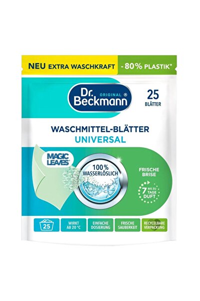 Doctor Beckmann Servetele, Dr. Beckmann Detergent, Universale Rufe 25 buc