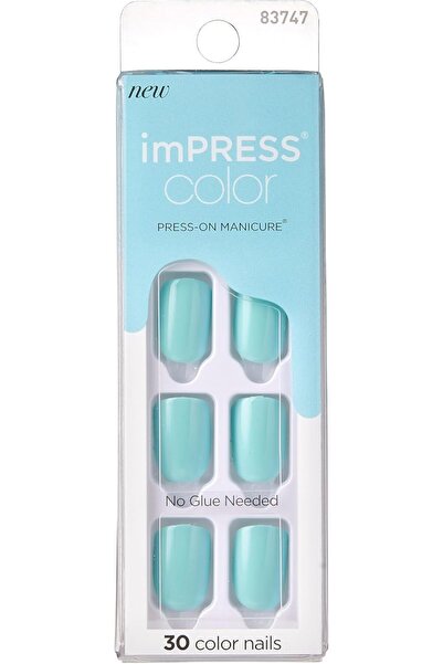 Impress مجموعة طلاء الأظافر الجل من كيس كولور، بتقنية بيورفيت، مسبقة اللصق، ب...
