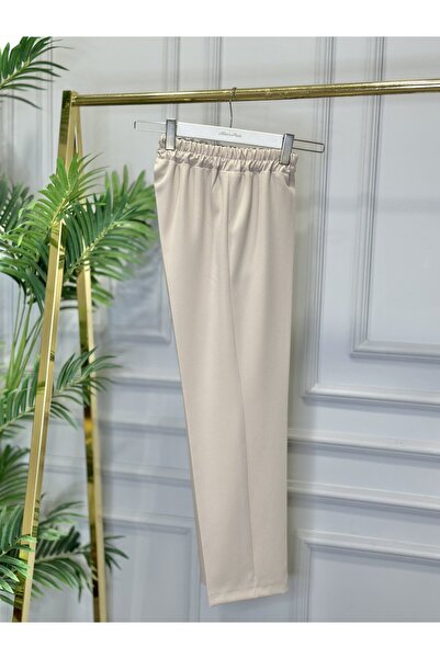 ALANURMODA 3900 Kalem Pantolon Bej