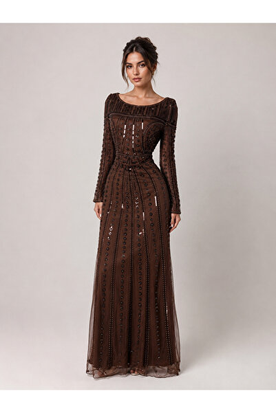 TOP BERLANTY Dresses - Brown - Long