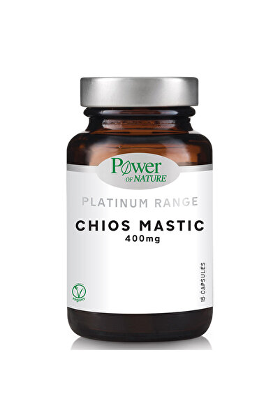 Power Health Πλατινένια Σειρά Μάστιχος Χίος 400mg 15 Κάψουλες