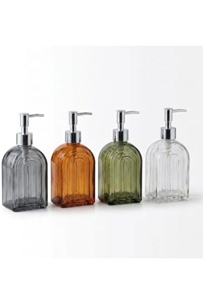 Yıldızan Pazaralanı Store 1 Piece 500 ml Glass Liquid Soap Dispenser - Stylis...