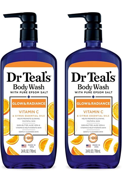 Dr Teals Dr Teal's Glow & Radiance with Vitamin C & Citrus Essential Oils Bod...