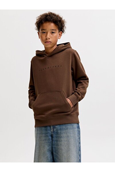 Jack & Jones Junior Hanorac cu logo pentru băieți