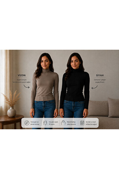 Generic Brand Turtleneck Body Badi