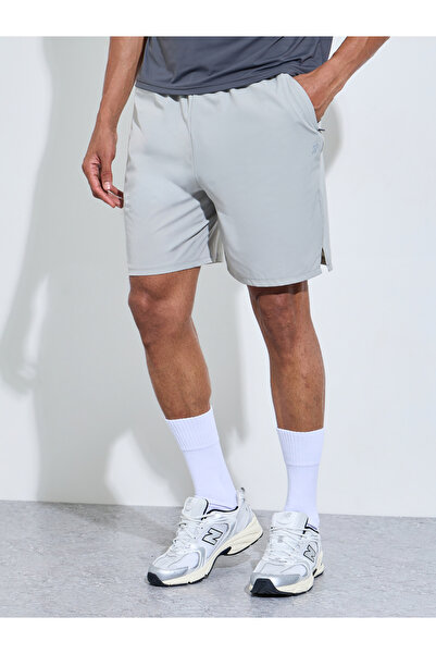 Styli Men Panelled Nylon Training Shorts with Zip Pocket
