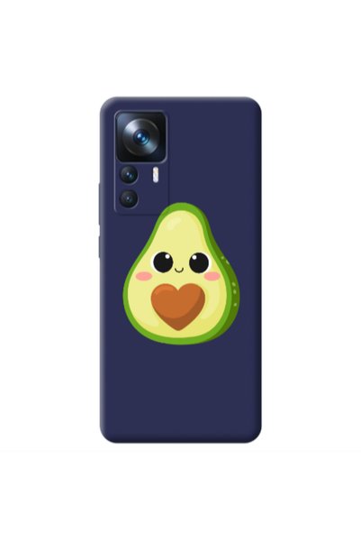 Other Xiaomi Mi 12T Baby avocado Dark blue Colored Silicone TPU Θήκη