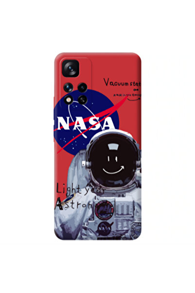 Other Xiaomi Redmi Note 11 Pro 5G Vacuum State Red Colored Silicone TPU Θήκη