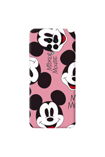 Other Xiaomi Redmi Note 9 Pro Mickey Mouse Pink Colored Silicone TPU Θήκη