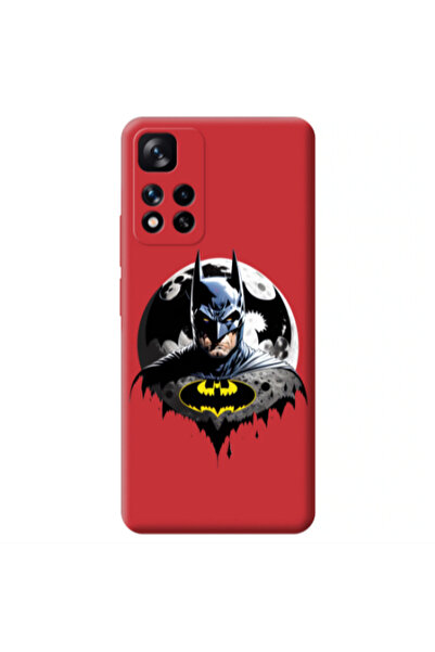 Other Xiaomi Redmi Note 11 Pro 5G Batman 3 Red Colored Silicone TPU Θήκη